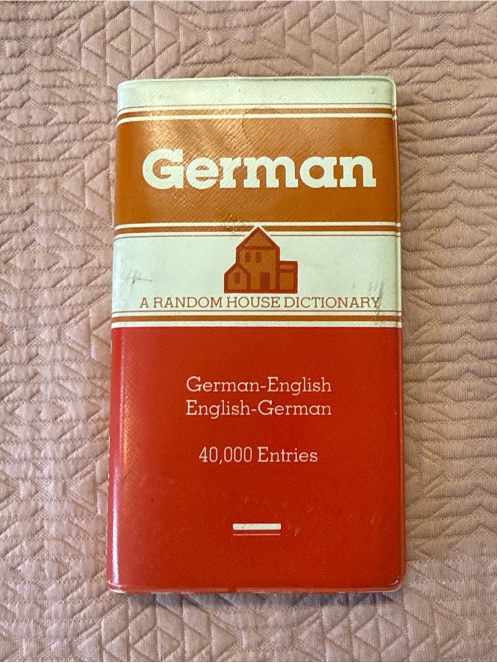 The Random House German-English English-German Pocket Size 40,000 Entries